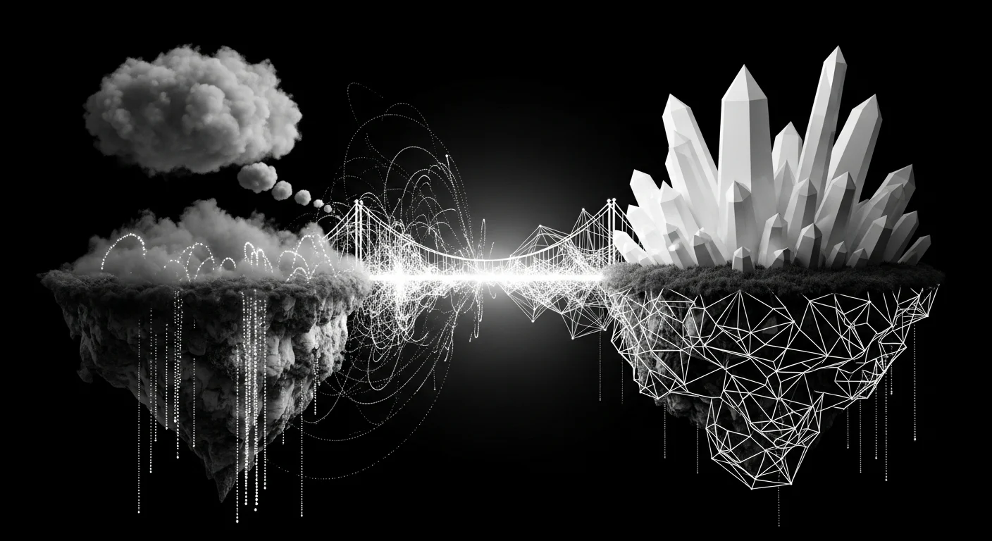 Düşünceden gerçeğe: veri parçacıklarından köprü