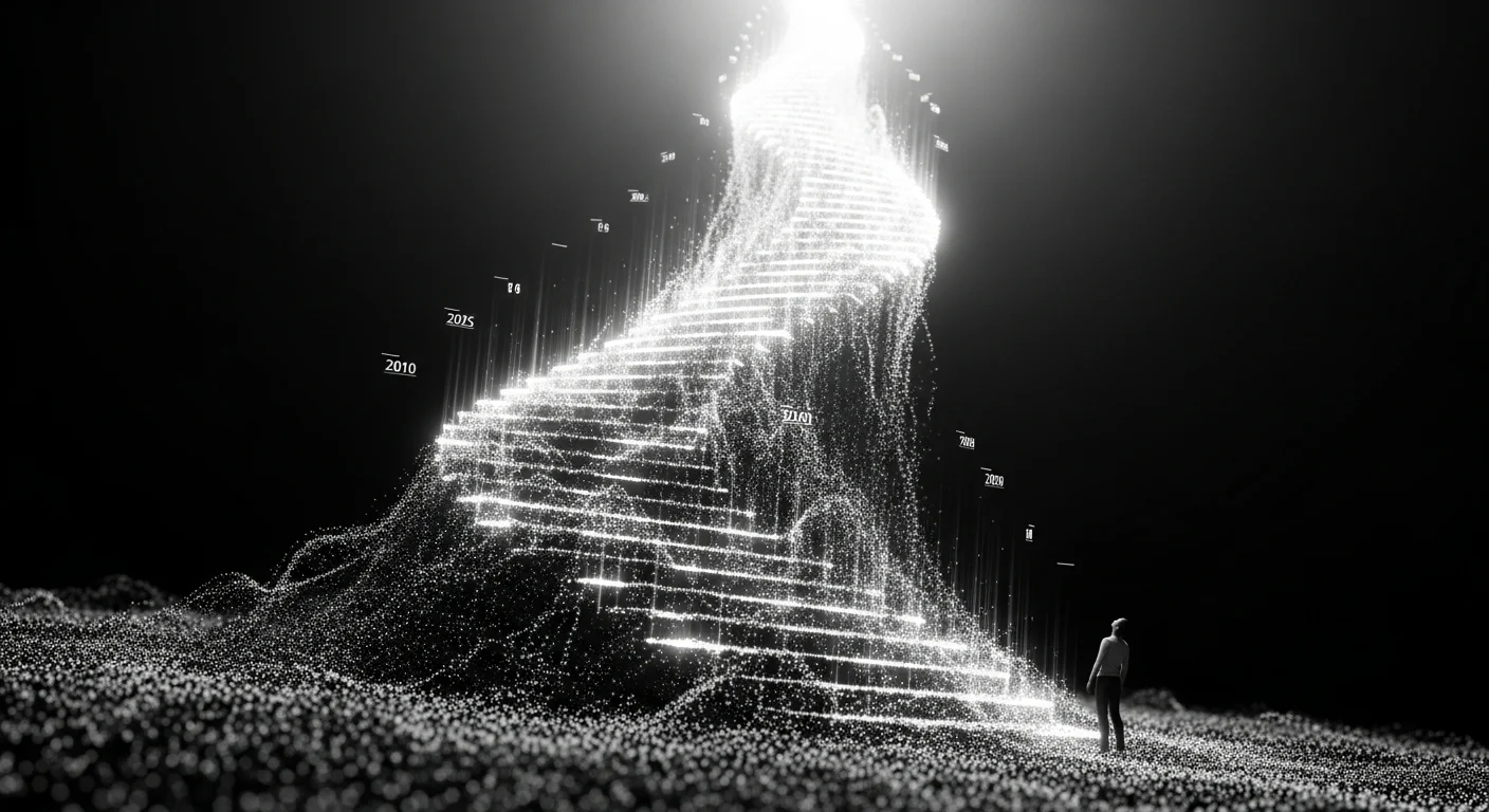 90 günlük yolculuk: veri parçacıklarından spiral merdiven