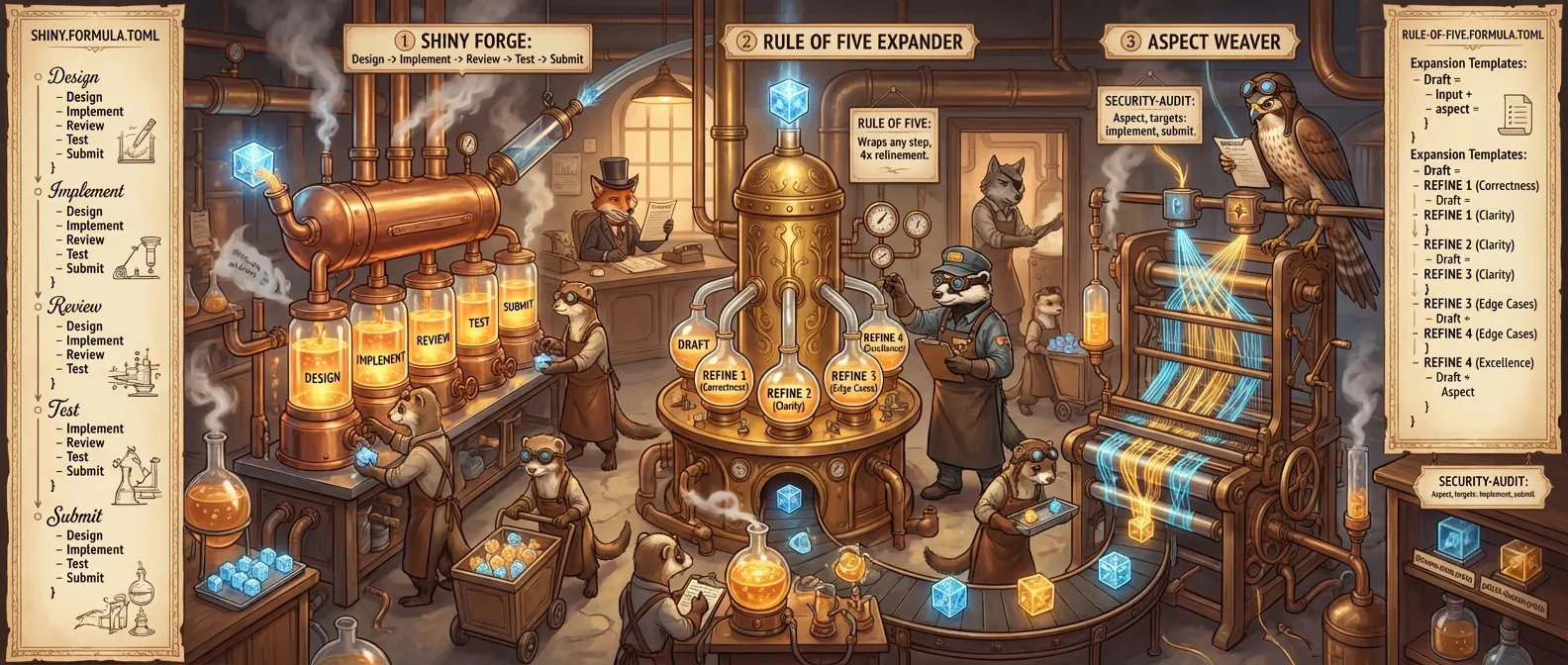 Shiny Forge: Rule of Five Expander